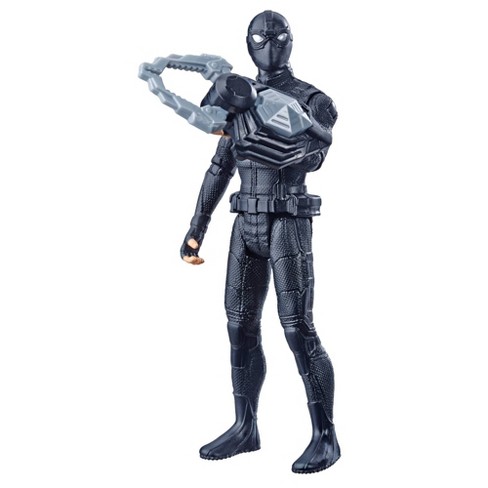 Spider Man Far From Home Marvel S Stealth Suit Spider Man 6 Scale Action Figure Toy Target - roblox iron man battles black suit