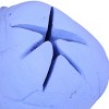 Barton Living Imitated Human Skull Ceramic Indoor or Outdoor Skull Gas Log for Blue - 2 of 2