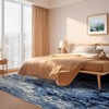 Modern Abstract Area Rugs for Living Room Washable Low Pile Thin Soft Rugs for Room Decor Carpet for Office Bedroom Runner Rug - 3 of 4