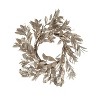 Chery Life Set of 6 Christmas Wreaths, D11.8" Boxwood Candle Ring - 2 of 4