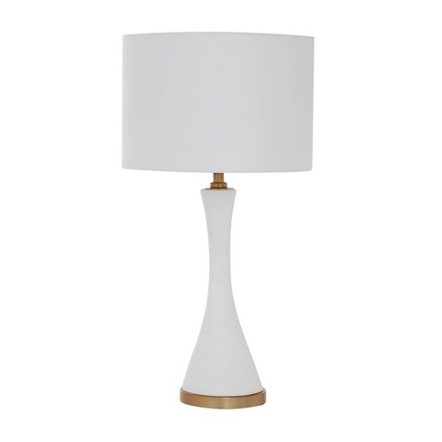 Modern Ceramic Table Lamp Gold - CosmoLiving by Cosmopolitan - image 1 of 4