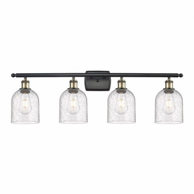 Bella - 4 Light Bath Vanity In Industrial Style-10.5 Inches Tall and 35.5 Inches Wide