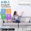 20 SEER2 WiFi Mini Split Air Conditioner - R454B Eco-Friendly Heat Pump, 450 Sq Ft, DIY Installation Kit - 3 of 4