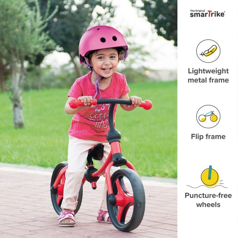 smarTrike Lightweight Adjustable Kids Running Bike 2 in 1 Balance Bike, 4 of 7