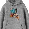 Dragon Ball Super Super Saiyan God Attack Mode Boy's Athletic Heather Sweatshirt - 2 of 3