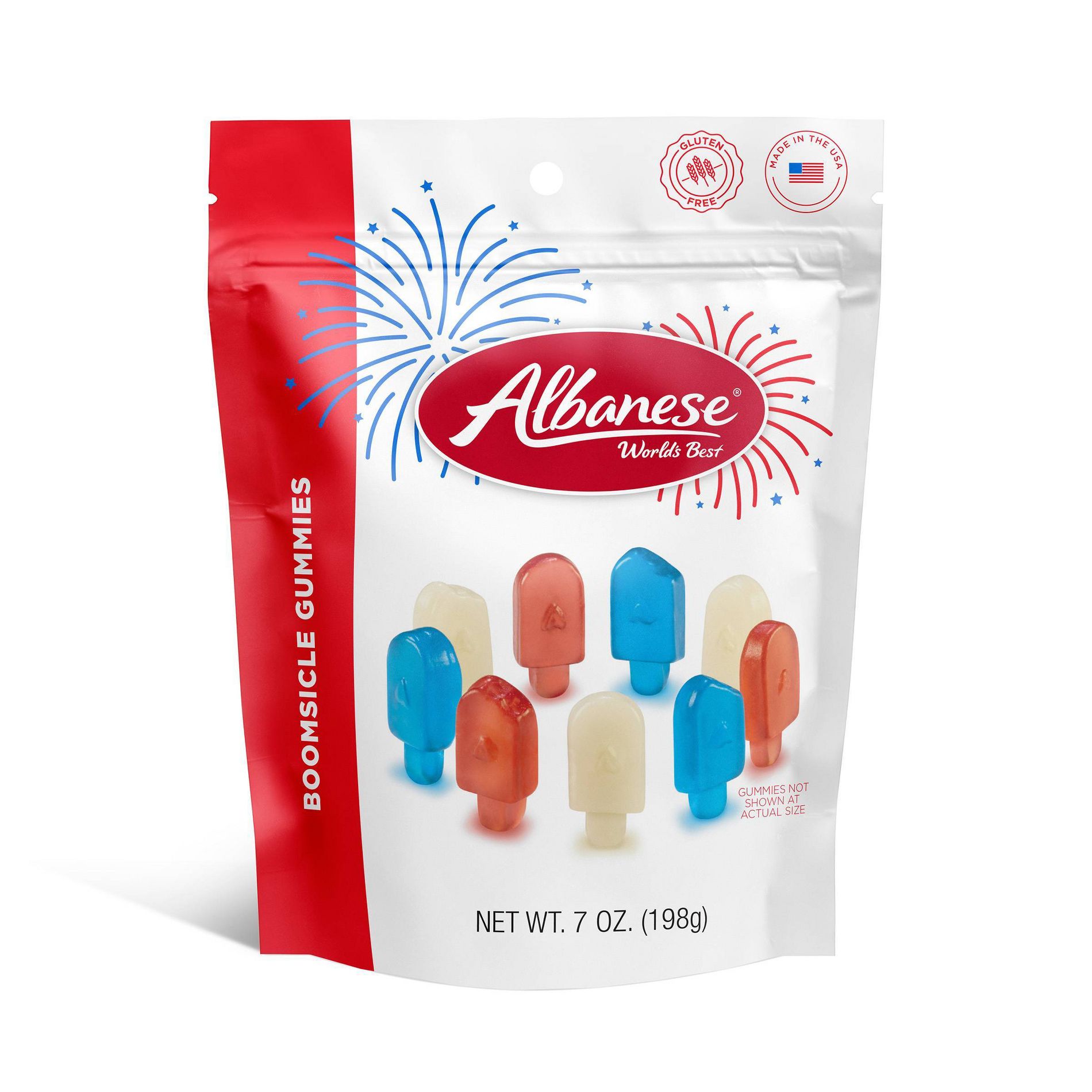 Albanese World's Best Boomsicle Gummy Candy - 7oz