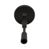 Modern Metal Taper Candle Holder - Aluminum & Wood Design - Minimalist Candlestick for Living Room, Bedroom & Dining - 12" Black - 4 of 4