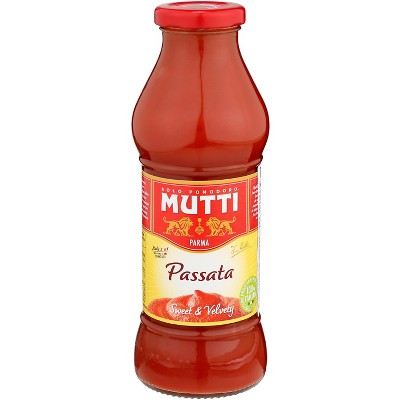 Mutti Tomato Puree Passata Bottiglia - Case Of 12 - 14 Oz : Target