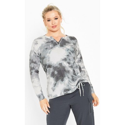 Womens tie best sale dye sweatshirt target