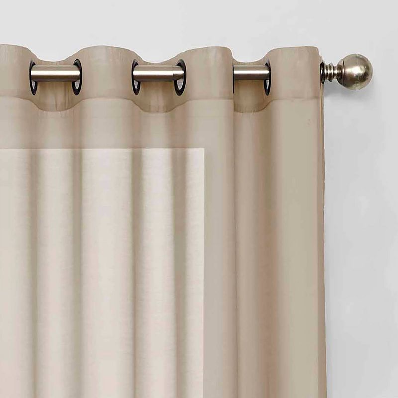 Liberty Light Filtering Sheer Curtain - Eclipse, 3 of 5