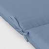 78"x22" Outdoor Chaise Lounge Cushion Quilted Blue - Room Essentials™ - 3 of 4
