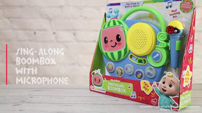 CoComelon Sing-Along Boombox, 2 of 7, play video