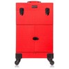 SHANY Large Travel Makeup Case with Mirror - RED - 2 of 4