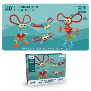 DIY Deformation Puzzle Building Blocks STEM Toys - 1 of 3