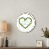 Creative Products Lucky You Me Us 20 x 20 Round White Framed Print - 4 of 4