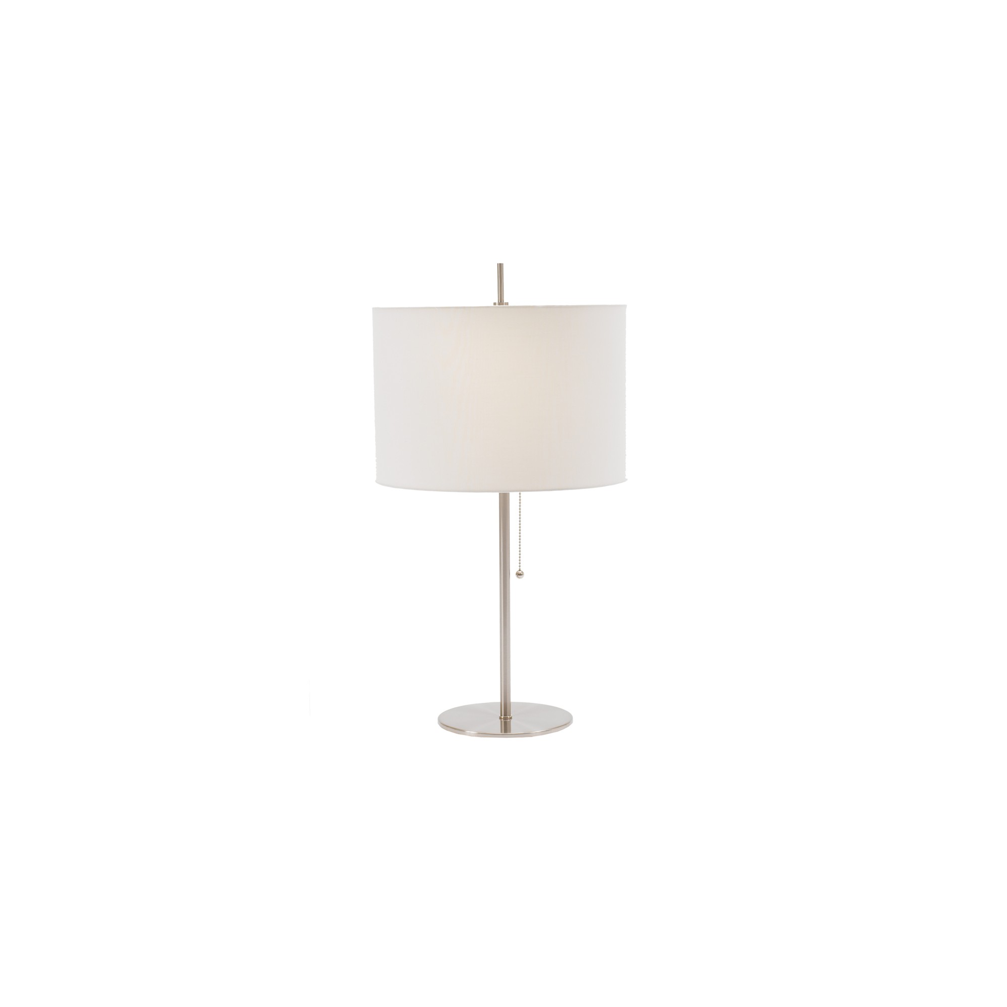Simplistic Table Lamp - Brushed Steel (Lamp Only)