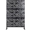 PAGED Leaf-Shaped Patio Privacy Screen, Fence Privacy Screen, Outdoor Privacy Screen Freestanding for Lawn Garden Deck Balcony Patio - 4 of 4