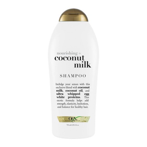 Ogx Nourishing Coconut Milk Moisturizing Shampoo For Strong & Healthy Hair  - 25.4 Fl Oz : Target