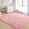 5' x 8' Soft Fluffy High Pile Area Rug for Living Room Bedroom Decorative Area Rug, - 3 of 4