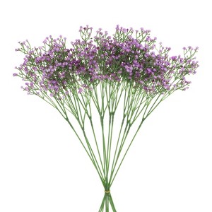 Unique Bargains Realistic Low Maintenance Durable Flexible Artificial Flowers with Stem - 1 of 4