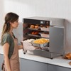 VEVOR Hot Box Food Warmer, 4-Tier Concession Warmer with Water Tray, 4 Pans, Double-door and Adjustable Shelves, Stainless Steel Food Warmer Cabinet - 2 of 4