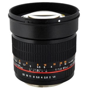 Rokinon 85mm f/1.4 AS IF UMC Lens for Fujifilm X Mount - 1 of 4