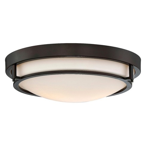 Flush mount light fixtures