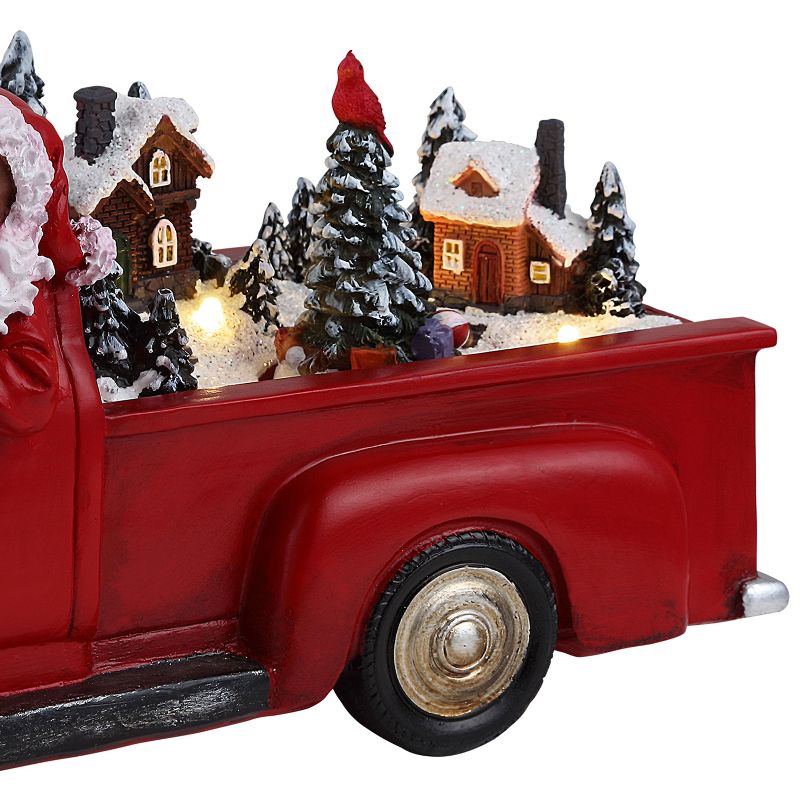 Mr. Christmas 10.5" Santa in Truck Animated Musical Christmas Decoration, 6 of 7