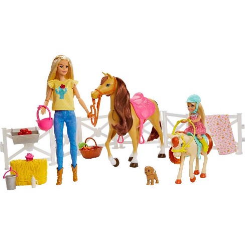 Barbie Hugs n Horses Playset Target