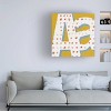35" x 35" Michael Mullan 'Punctuated Square IX Bright' Canvas Art: Modern Decor, Giclee Print - Trademark Fine Art - 3 of 4