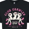 Women's - Instant Message - Club Crawler Cropped Graphic T-Shirt - 2 of 4