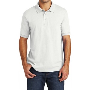 Mafoose Men's Core Blend Jersey Knit Polo Shirt - 1 of 4