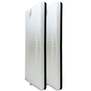 Nispira True HEPA Filter Replacement Compatible with Membrane Solutions MS18 Air Purifier Tower 2 Packs - 1 of 4