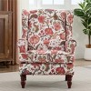 Hrinhom 28"W Modern Accent Chair ,Upholstered Armchair, Floral Design Single Sofa Chair - 2 of 4