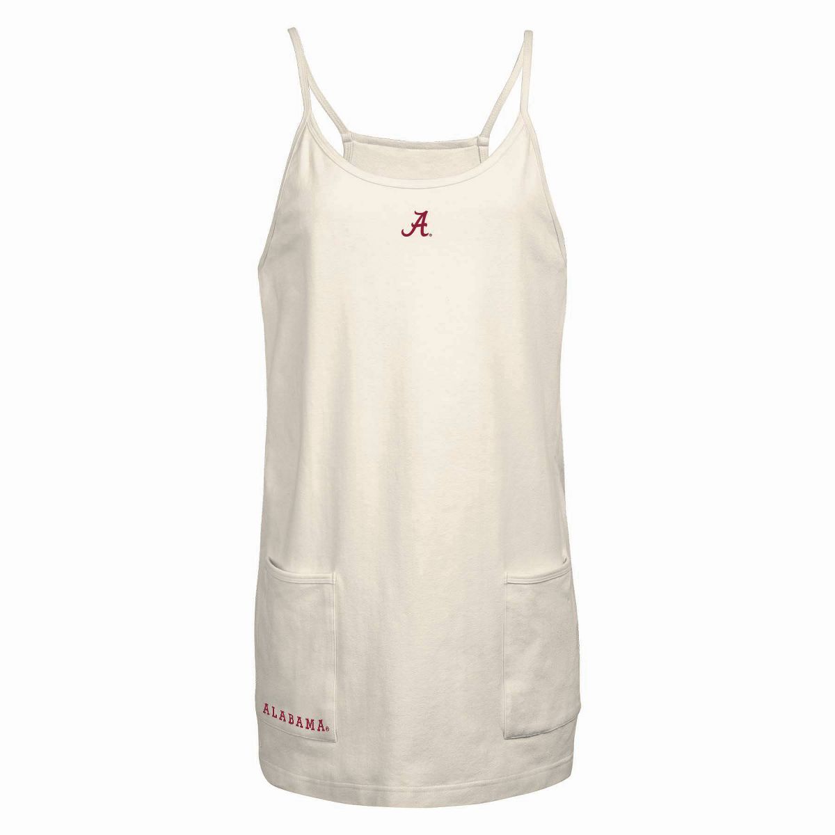 NCAA Alabama Crimson Women's Off White Dress