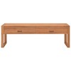 vidaXL TV Stand 47.2"x15.7"x17.7" Solid Wood Teak - 2 of 4