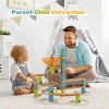Costway Wooden Marble Run Construction 111PCS STEM Educational Learning Toys for Kid - 3 of 4