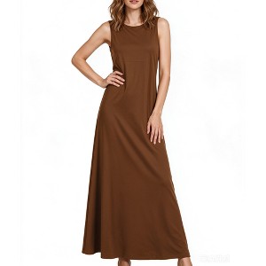 womens casual summer maxi dresses A Miami Style Blogger: Dress making this dress as practical as it is stylish Womens Summer Maxi Sundress Sleeveless