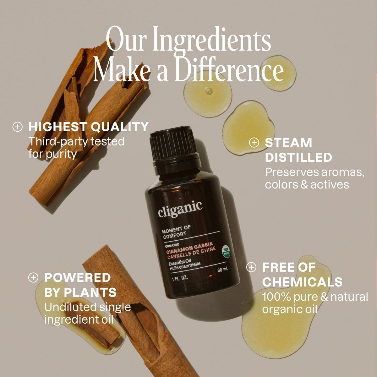 Organic Cinnamon Cassia Essential Oil - thumbnail 4