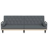 vidaXL Sofa Bed Dark Gray Plywood, Fabric (100% polyester) Large - 3 of 4