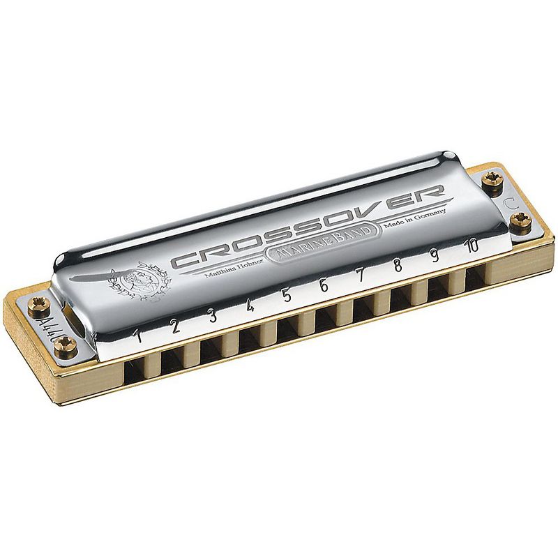 Hohner M2009BX-A Marine Band Crossover Harmonica, 2 of 6