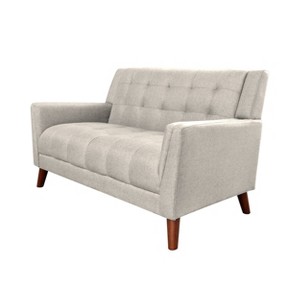 NicBex 52.75 Inch Mid-Century Modern Loveseat Sofa with Tufted Backrest for Living Room,Office,Apartment - 1 of 4