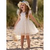 Spring Blooms Daisy Tulle Dress Mia Belle Girls - 2 of 4