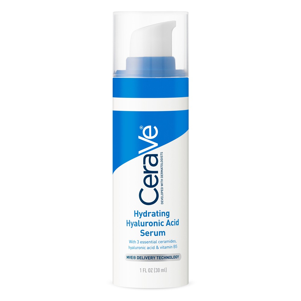 CeraVe Hydrating Hyaluronic Acid Face Serum – 1 fl oz