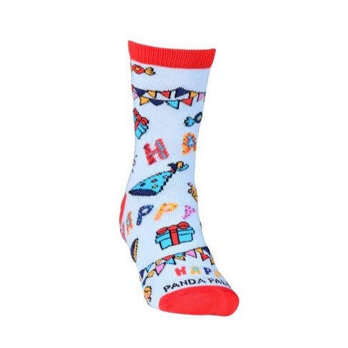 Happy Birthday Celebration Socks - Medium (ages 5-7) From The Sock ...