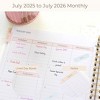 Blu Monaco Teacher Planner 2025-2026 Academic Year -  8.5” x 11” Weekly & Monthly Planner Book, Spiral Bound, 215 Stickers, Bookmark, July 25-26 - 3 of 4