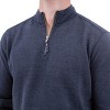 Old Ranch Brands Men's Tall Ozark Quarter Zip Pullover - 3 of 4