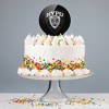 Nypd B&W Shield Acrylic Cake Topper - 4 of 4
