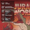 Boys Jurassic World Retro Cartoon Dinosaurs T Shirt - 4 of 4