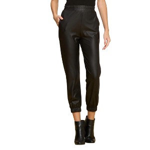 Women's Faux Leather Pant - reneec. - 1 of 3